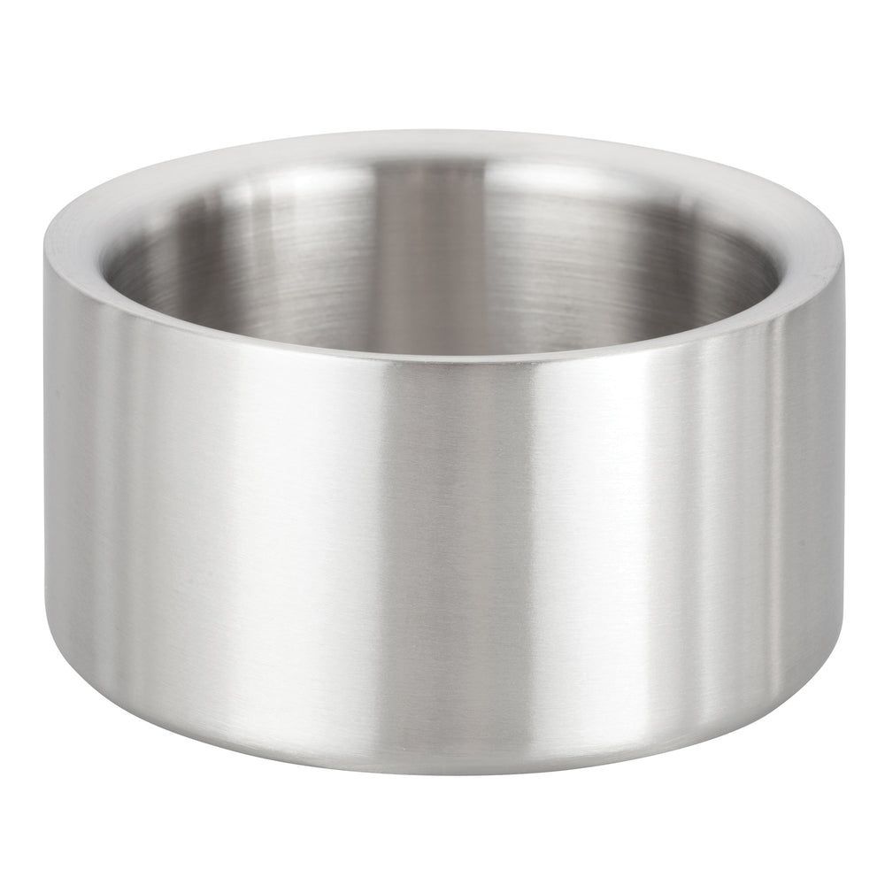 Winco Stainless Steel Smooth Satin Finish Double Wall Wine Coaster, 4 5/8 Inch Dia. X 2 5/8 Inch Height -- 12 Per Case
