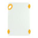 Winco StatikBoard Yellow Cutting Board with Hook, 12 x 18 x 1/2 inch -- 6 per case.