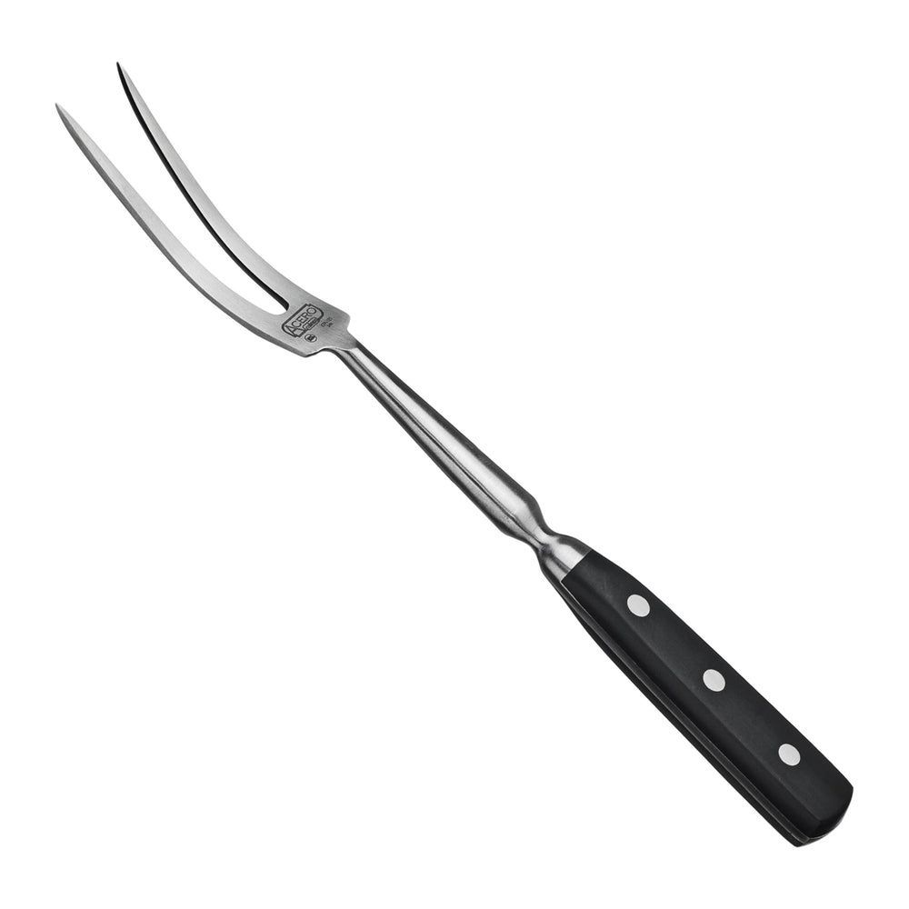 Winco Acero Forged Curved Cooks Fork With Handle, 12 Inch -- 6 Per Case