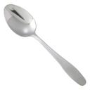 Winco Manhattan 18/0 Stainless Steel Heavy Weight Teaspoon, 6.13 x 1.34 inch -- 12 per case.