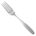 Winco Manhattan 18/0 Stainless Steel Heavy Weight Dinner Fork, 7.25 x 0.98 inch -- 12 per case.