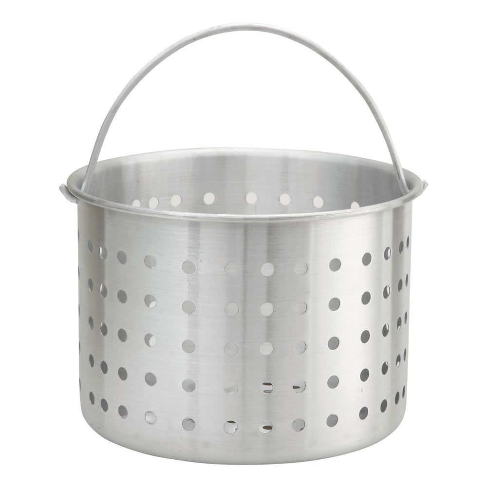 Winco Winware Aluminum Stock Pot Steamer Basket, 20 Quart Capacity