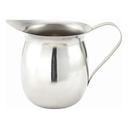 Winco Stainless Steel Bell Creamer, 8 Ounce.