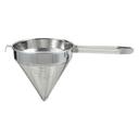 Winco Stainless Steel China Cap Coarse Mesh Strainer, 8 inch.