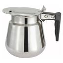 Winco Stainless Steel Coffee Decanter, 64 Ounce.