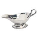 Winco Stainless Steel Gravy Boat, 10 Ounce.