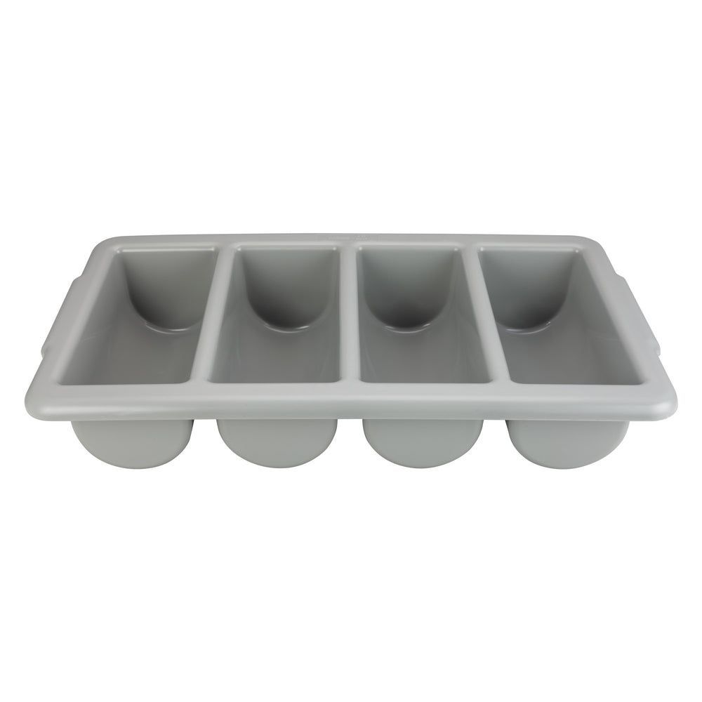 Winco Plastic 4 Slot Flatware/cutlery Bin, 21.13 X 12.75 X 3.88 Inch