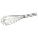 Winco Stainless Steel Wire Piano Whip, 12 inch.