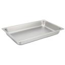 Winco 18/8 Stainless Steel Standard Weight Regular Full Size Steam Table Pan, 2 1/2 inch.