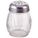 Winco Glass Cheese Shaker with Perforated Top, 6 Ounce -- 12 per case.