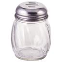 Winco Glass Cheese Shaker with Slotted Top, 6 Ounce -- 12 per case.