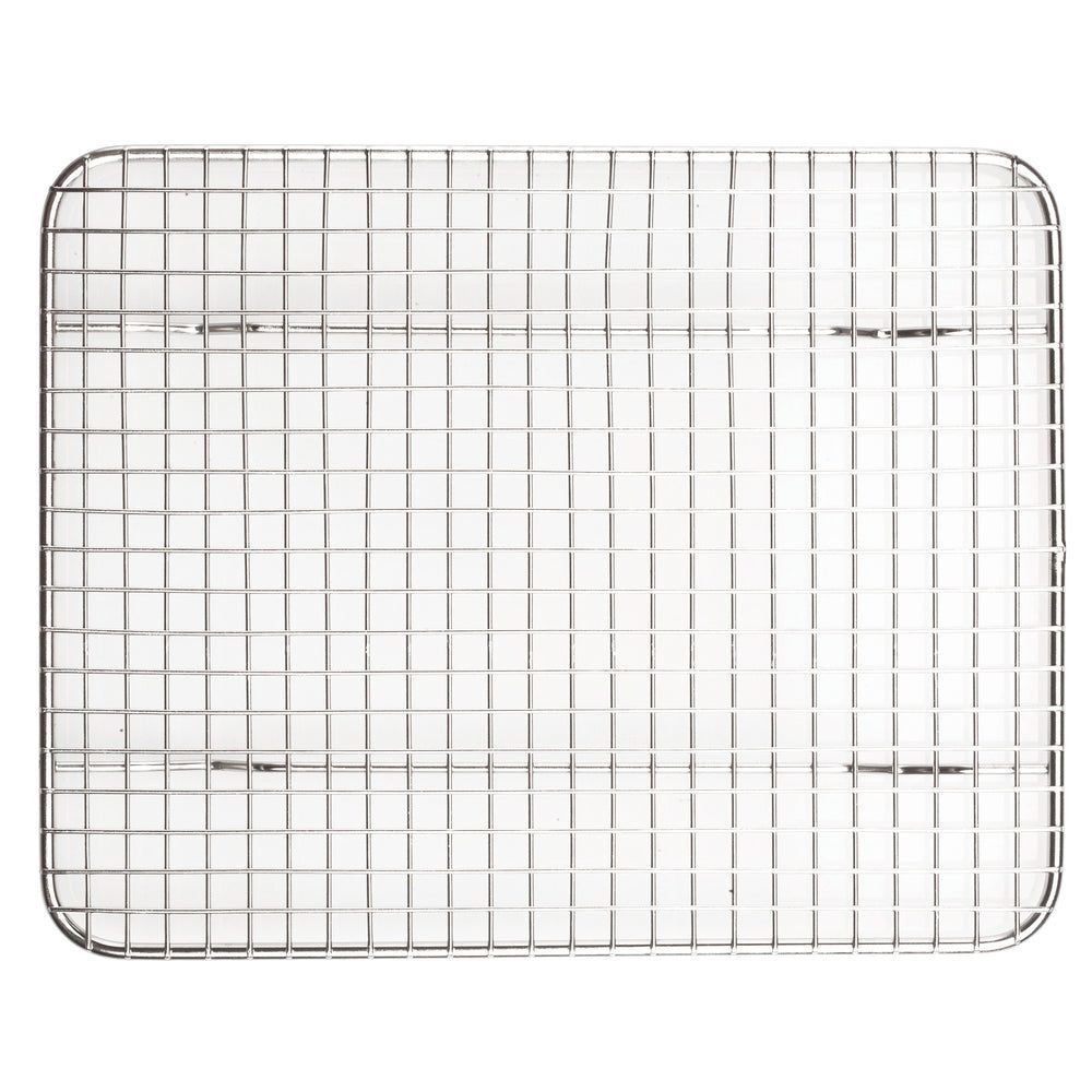Winco 18/8 Stainless Steel Pan Grate For Half Size Sheet Pan, 10 X 18 Inch -- 12 Per Case