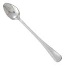 Winco Continental 18 Chrome Extra Heavy Iced Teaspoon, 7.75 inch Length -- 12 per case.