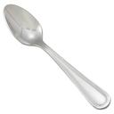Winco Continental 18 Chrome Extra Heavy Demitasse Spoon, 5 inch Length -- 12 per case.