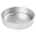Winco Aluminum Round Layer Cake Pan, 9 x 2 inch.