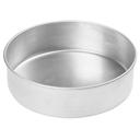 Winco Aluminum Round Layer Cake Pan, 10 x 3 inch.