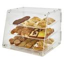 Winco Acrylic 3 Tray Display Case, 21 x 18 x 16 1/2 inch -- 1 set.