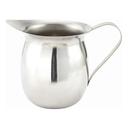 Winco Stainless Steel Bell Creamer, 10 Ounce.