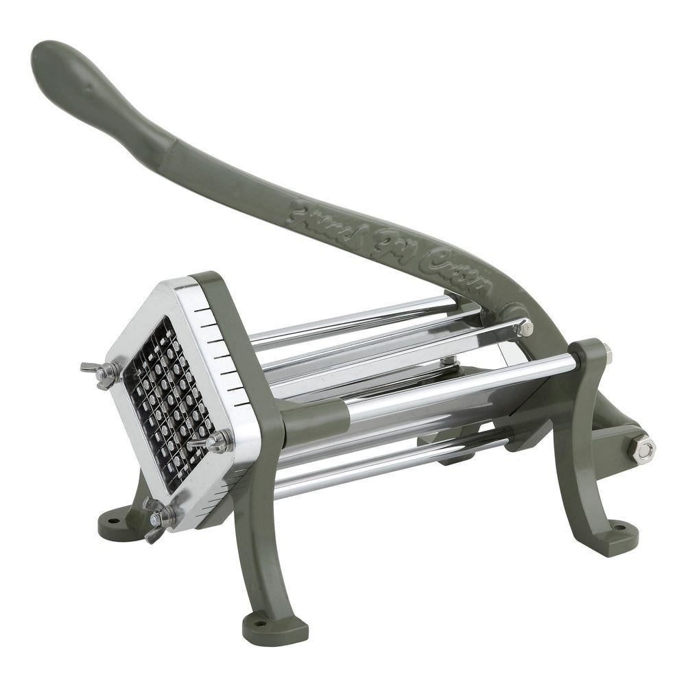 Winco Aluminum Medium-duty 1/2 Inch Cut French Fry Cutter, 8 X 12.13 X 16.25 Inch