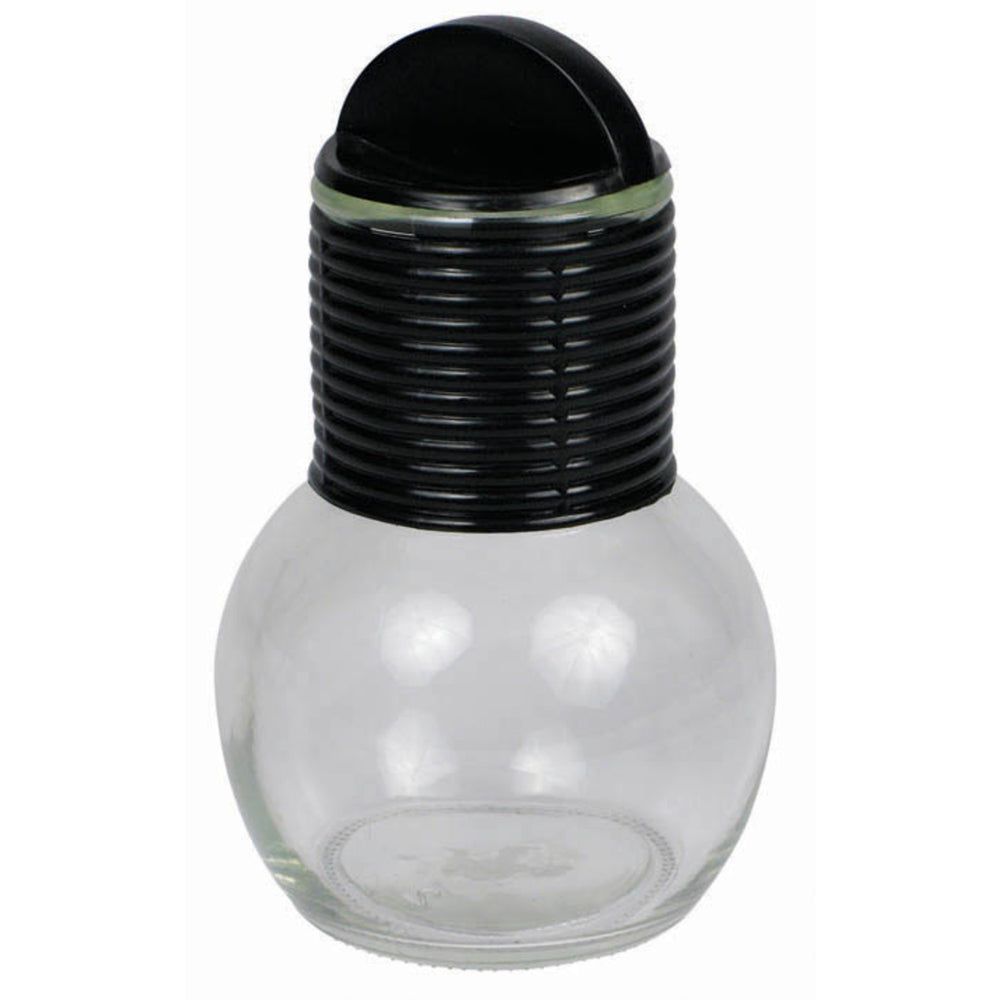 Winco Glass Hottle With Plastic Lid, 10 Ounce Capacity -- 12 Per Case