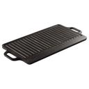 Winco Cast Iron Black Coating Griddle, 20 x 9.5 inch.