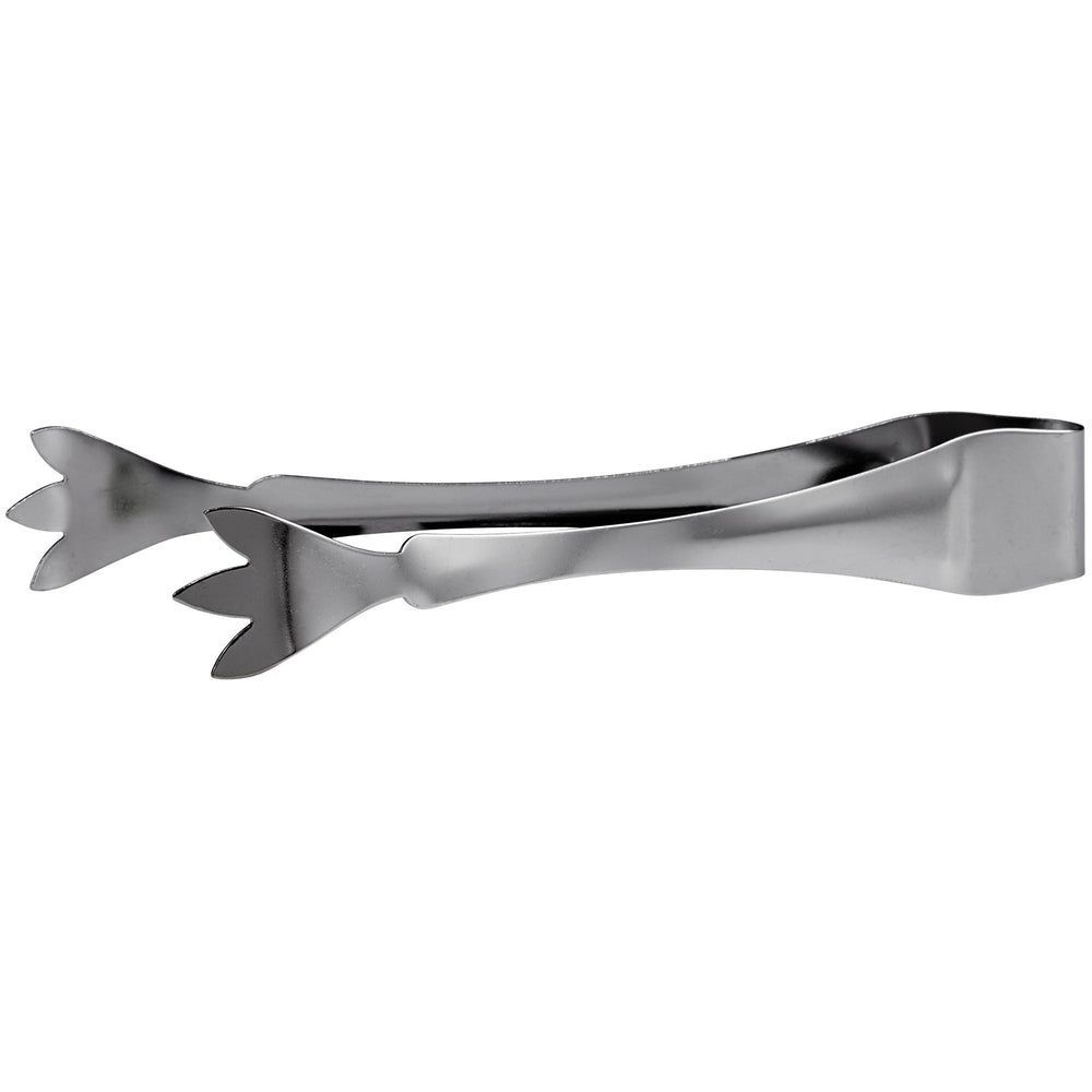 Winco Stainless Steel Satin Finish 3 Prongs Ice Tong, 7 Inch Length