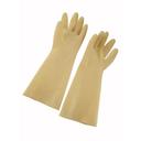 Winco Ivory Natural Latex Glove, 9 x 16 inch -- 1 pair.
