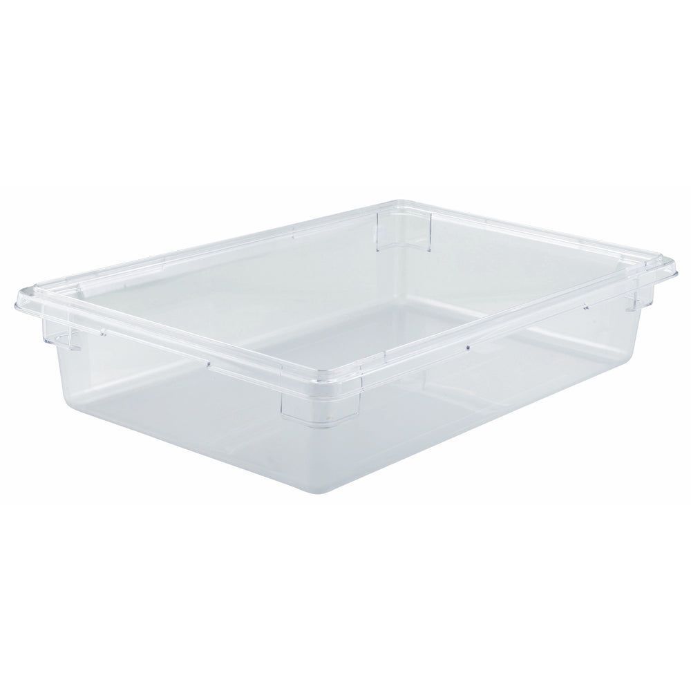 Winco Clear Polycarbonate Full Size Food Storage Box, 18 X 26 X 6 Inch