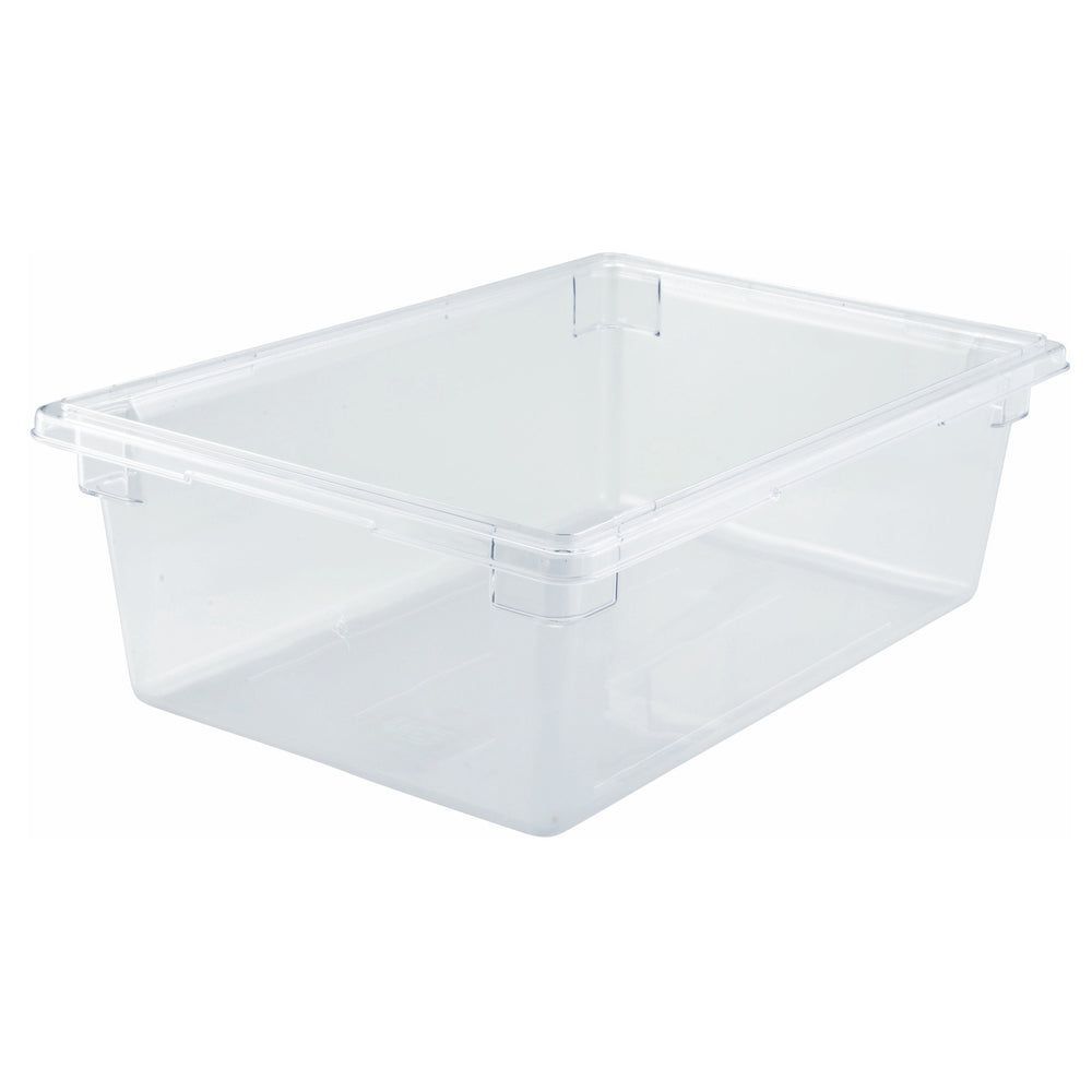 Winco Clear Polycarbonate Full Size Food Storage Box, 18 X 26 X 9 Inch
