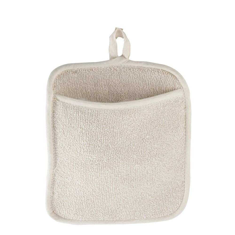Winco Ivory Cotton Pot Holder With Pocket, 9.5 X 8.5 Inch -- 12 Per Case