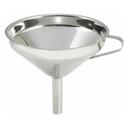 Winco Stainless Steel Wide Mouth Funnel, 5 3/4 inch.