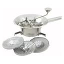 Winco Stainless Steel Food Mill, 15.42 x 9.21 x 4.7 inch -- 1 set.