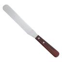 Winco Stainless Steel Offset Bakery Spatula, 7 3/4 inch Blade.