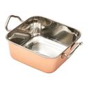 Winco Copper Plated Mini Kadai Bowl, 5 3/16 x 5 3/16 inch -- 12 per case.