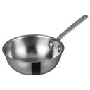 Winco Stainless Steel Mini Wok, 4 inch Dia x 1 3/16 inch Height -- 12 per case.