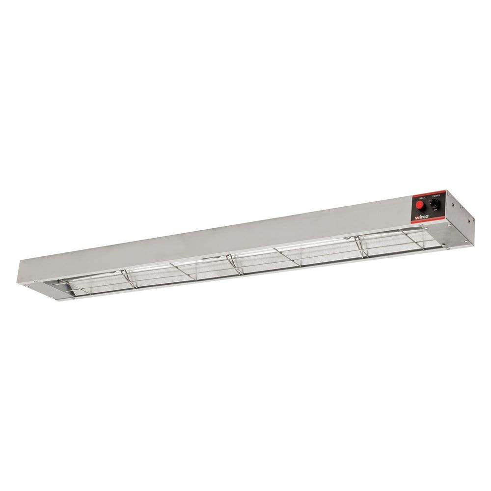 Winco 1100W Electric Strip Heater with Undermount Bracket, 48 inch.
