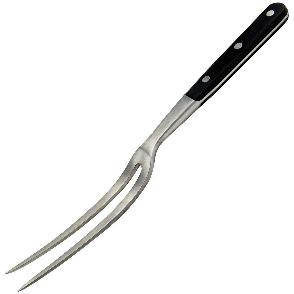 Winco Acero Forged Curved Cooks Fork With Handle, 6 Inch Prongs -- 6 Per Case