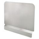 Winco Stainless Steel Fryer Splash Guard, 20 1/2 × 18 × 1 inch -- 6 per case