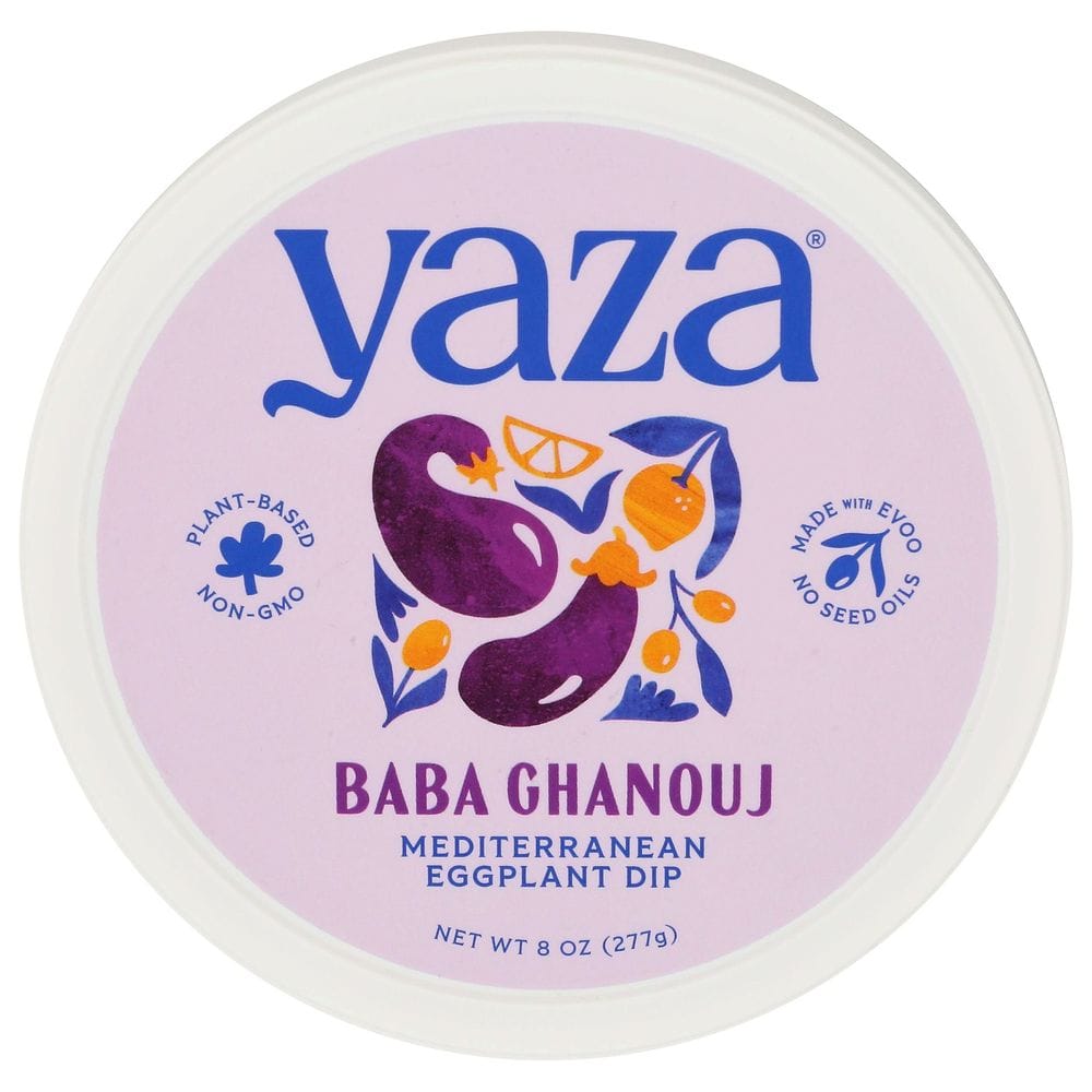 Yaza Baba Ghanouj Mediterranean Eggplant Dip, 8 Ounce -- 12 Per Case