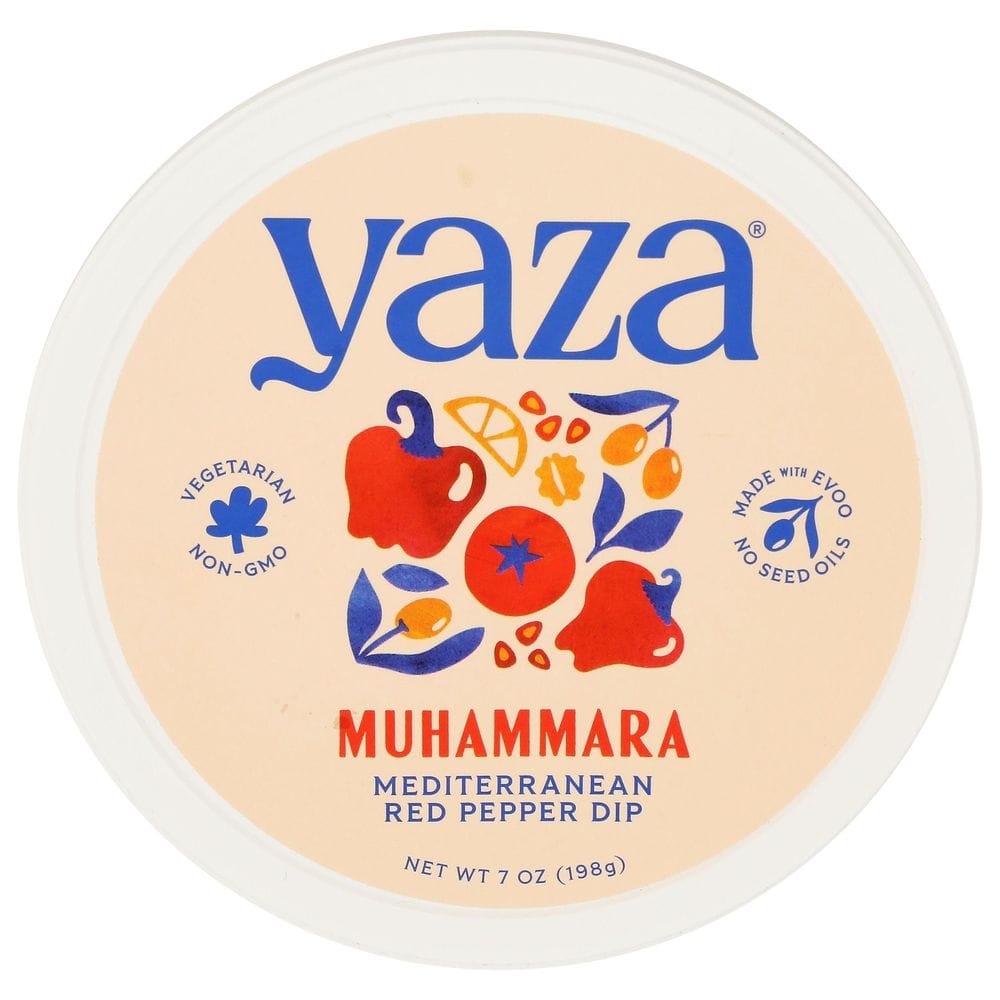 Yaza Muhammara Mediterranean Red Pepper Dip, 7 Ounce -- 12 Per Case