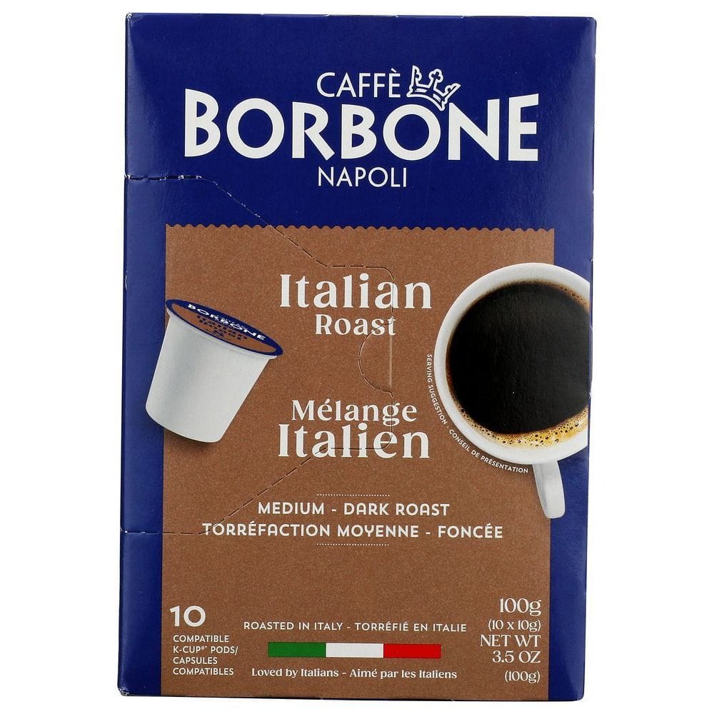 Caffe Borbone Italian Roast K-cup Coffee Pod, 10 Count -- 6 Per Case