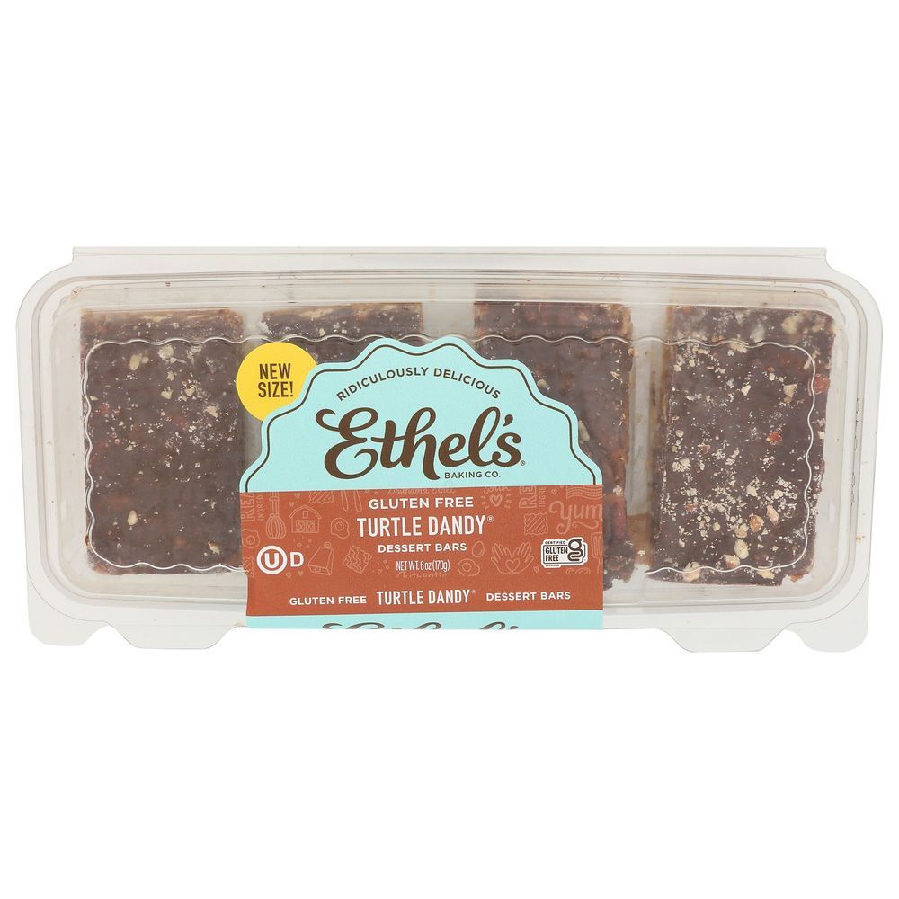 Ethels Turtle Dandy Dessert Bar, 6 Ounce -- 6 Per Case