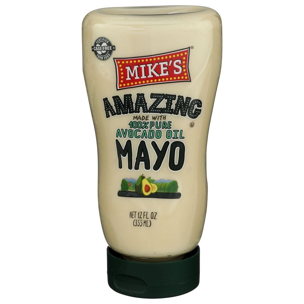 Mikes Amazing Avocado Oil Mayo, 12 Ounce Squeeze Bottle -- 12 Per Case