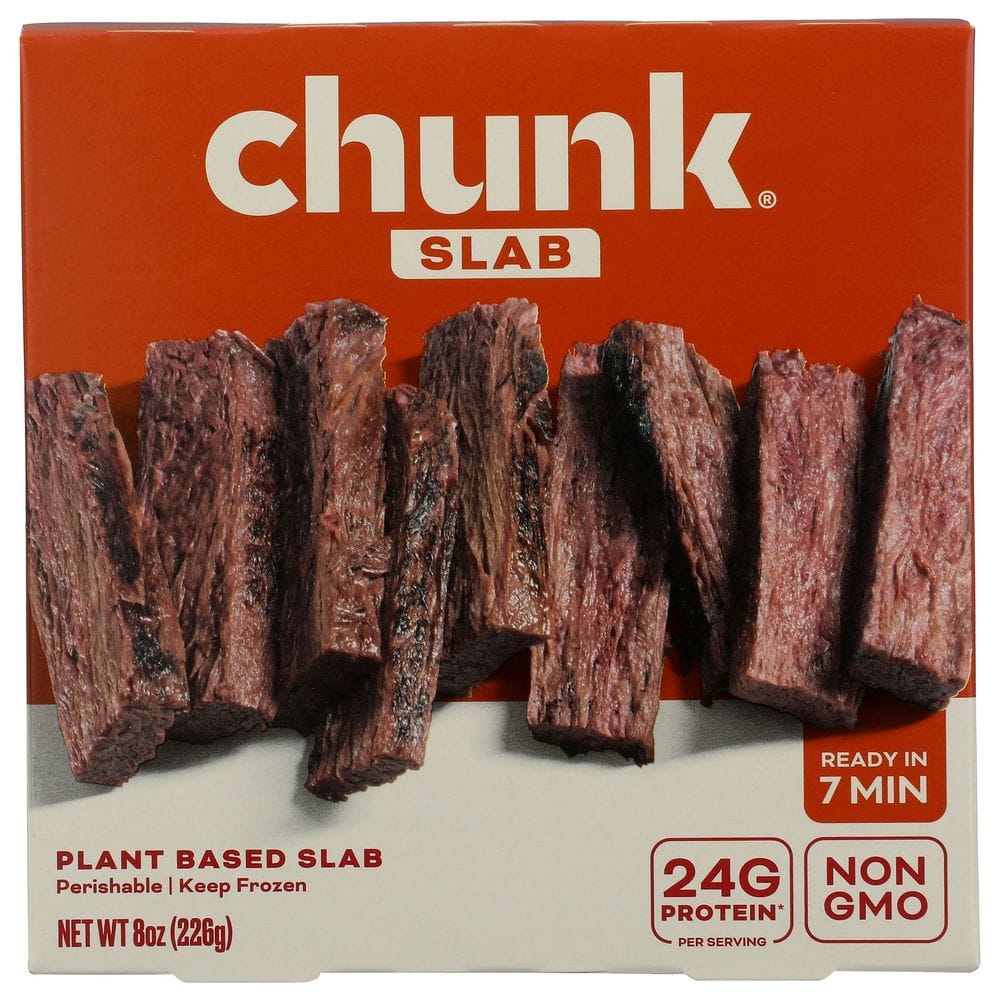 Chunk Plant Based Slab, 8 Ounce -- 5 Per Case