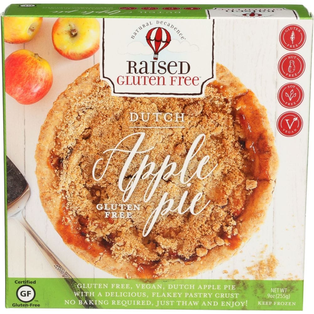 Raised Gluten Free 6 Inch Apple Pie, 9 Ounce -- 6 Per Case