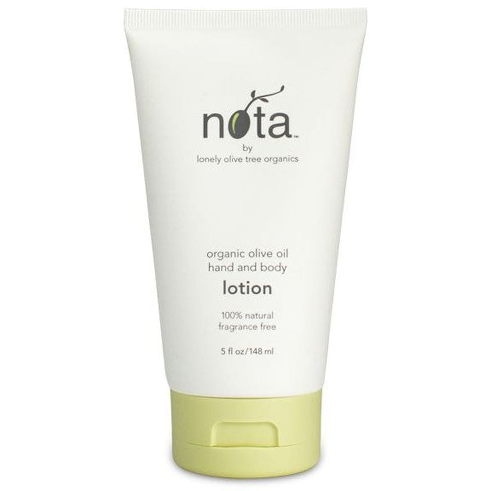 Nota Organic Olive Oil Skincare Hand And Body Lotion, 5 Ounce