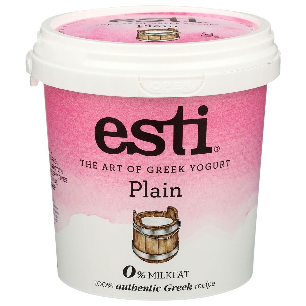 Esti Plain Greek Yogurt, 32 Fluid Ounce -- 6 Per Case