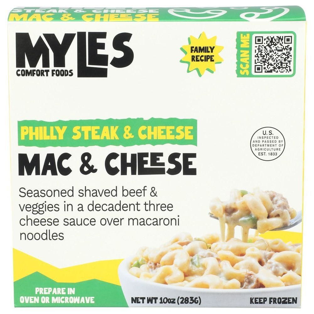 Myles Comfort Foods Philly Steak And Cheese, 10 Ounce -- 6 Per Case