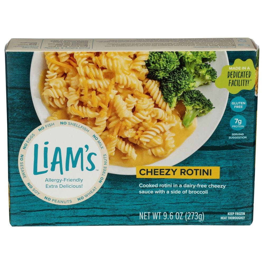 Liams Cheezy Rotini Pasta, 9.6 Ounce -- 6 Per Case