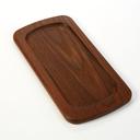 American Metalcraft Rimmed Ash Wood Serving Board, 14 inch Length -- 6 per case.